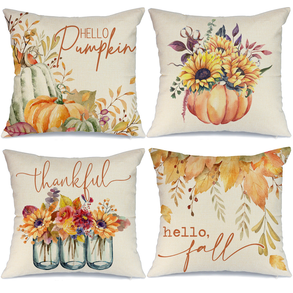 Autumn pillow covers hotsell