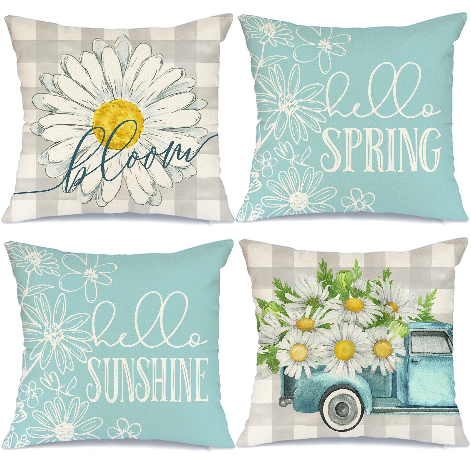 Spring throw pillow online covers